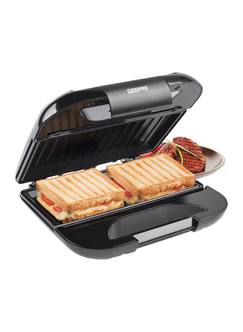 Stainless Steel Grill Maker 750W GGM6005 Black